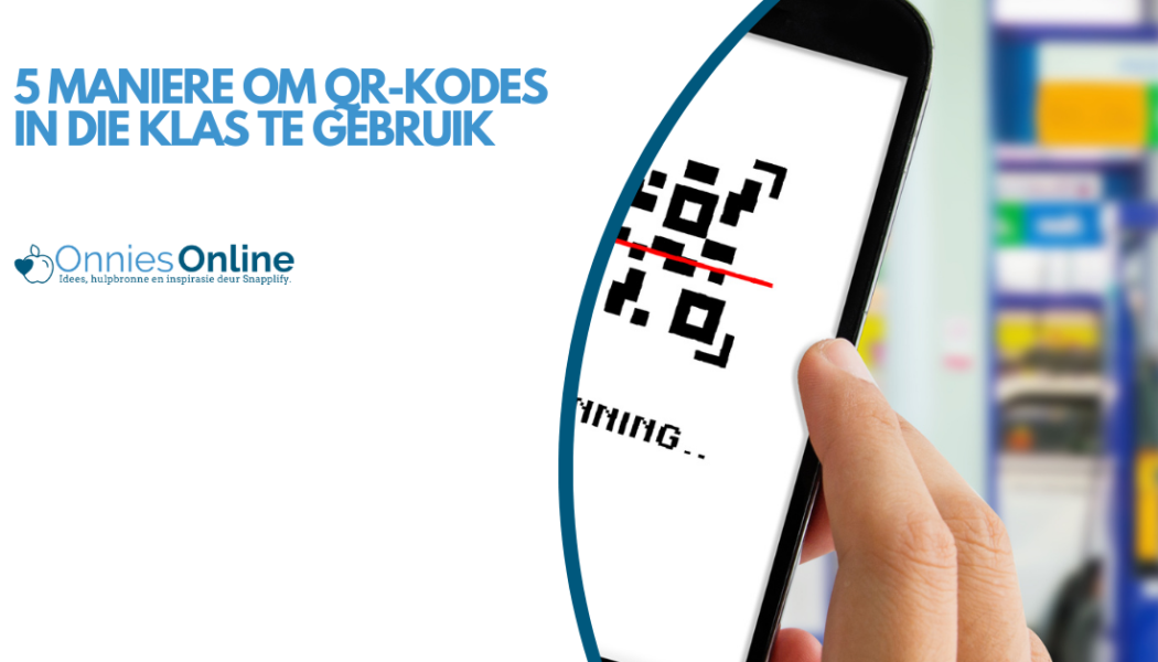 5 Maniere om QR-kodes in die klas te gebruik